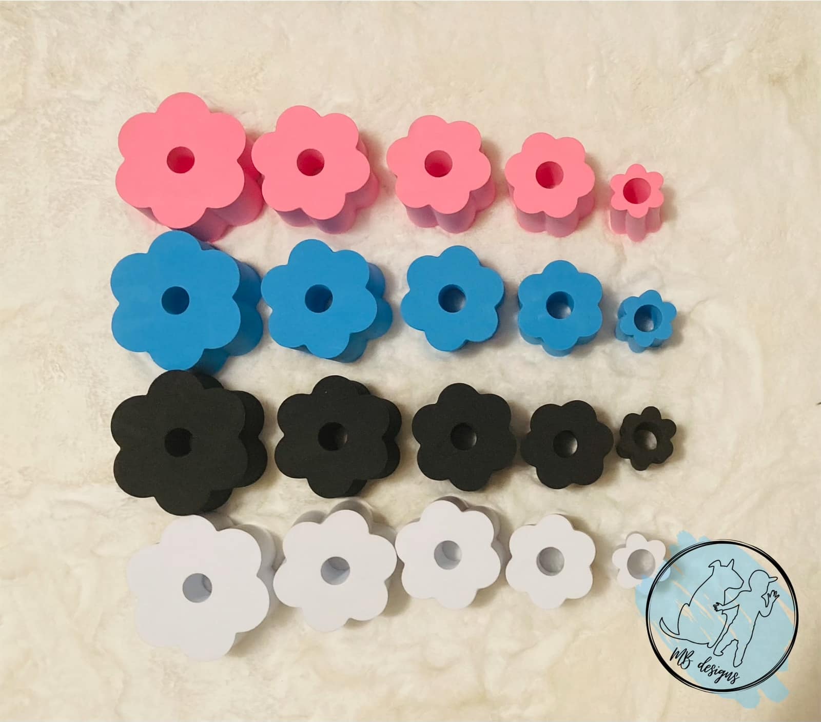 Foam tumbler inserts MB designs Co