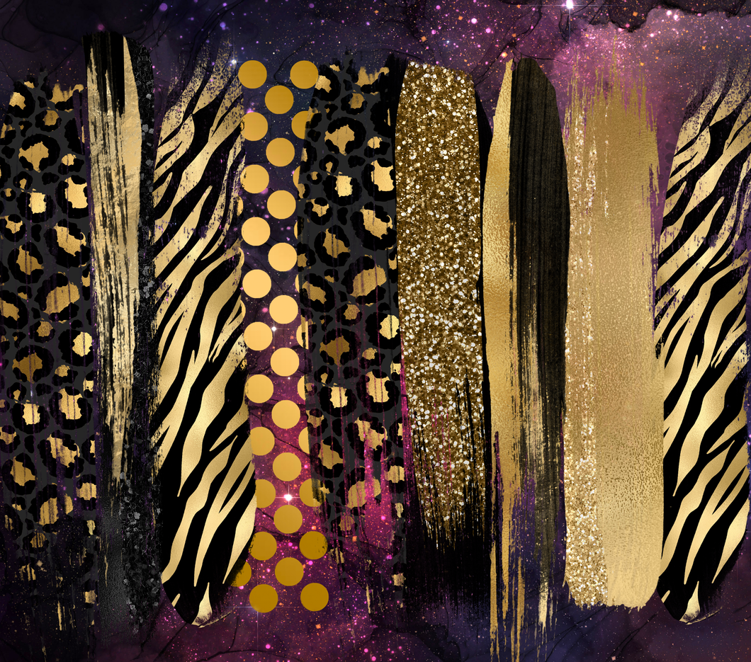 Tumbler wrap (Gold foils)