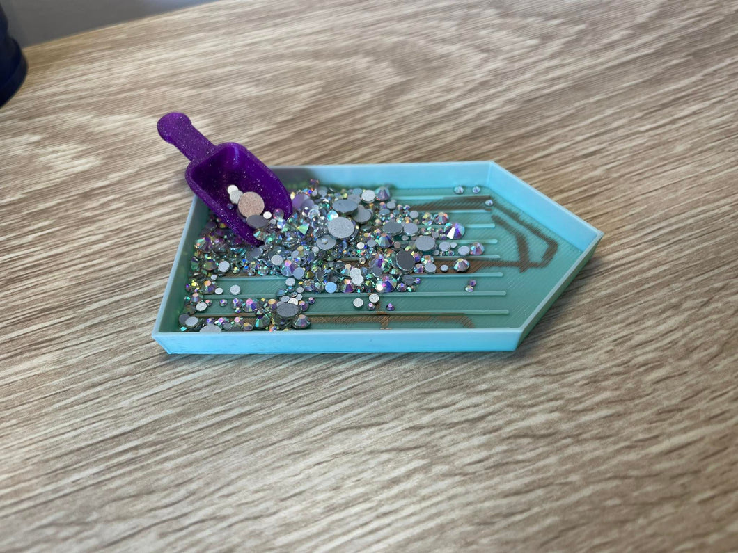 Mini Rhinestone trays (Pack of 5)