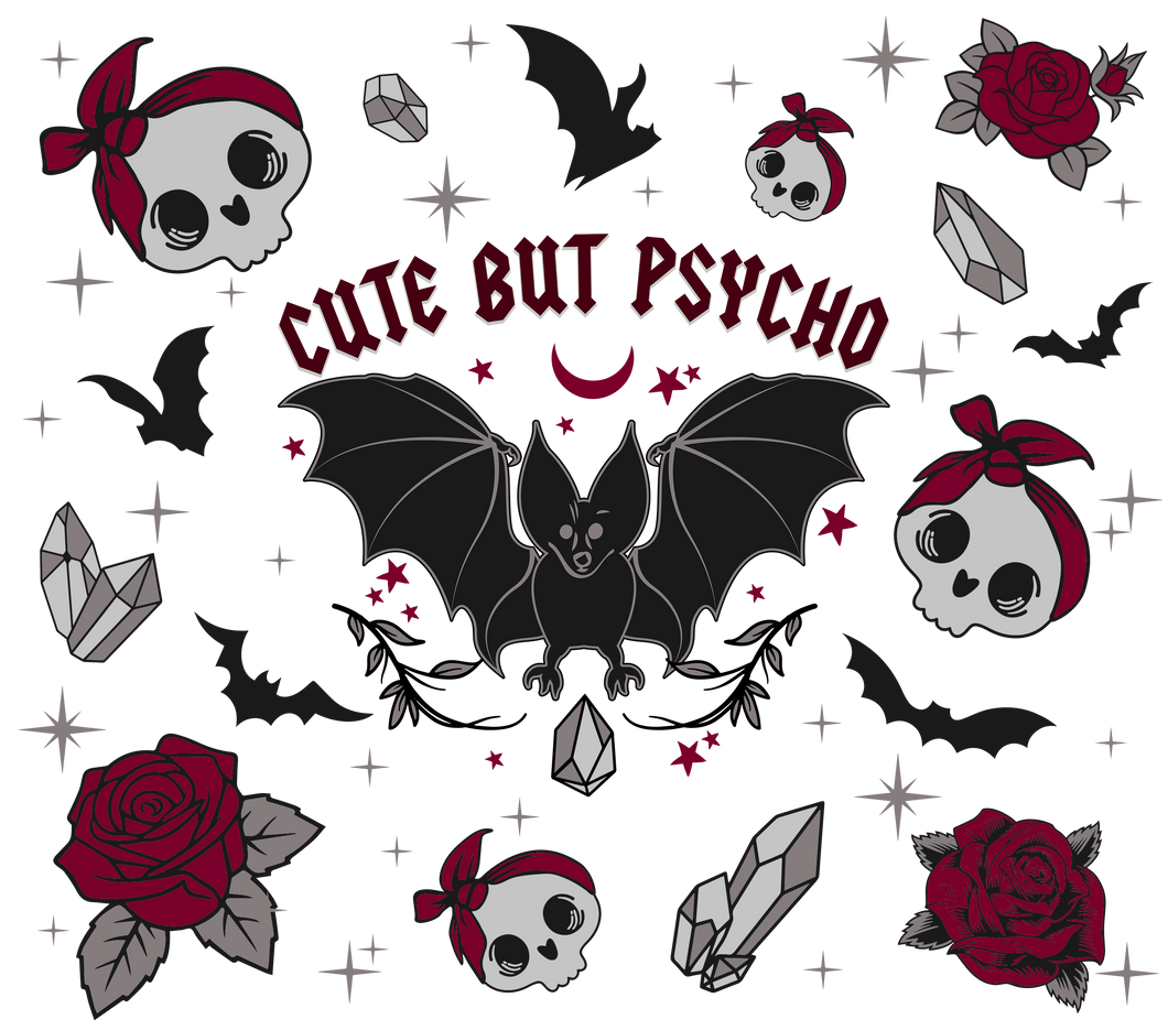 Tumbler wrap (Cute but psycho)