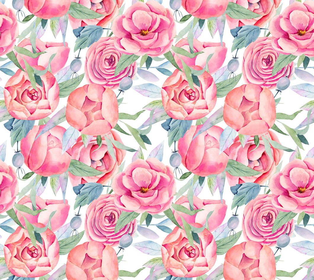 Tumbler wrap (Rose pattern)