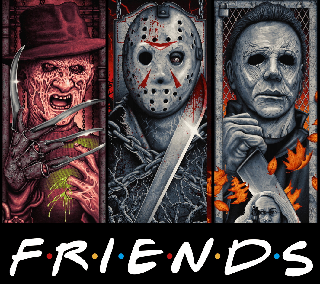 Horror Halloween (3x friends)