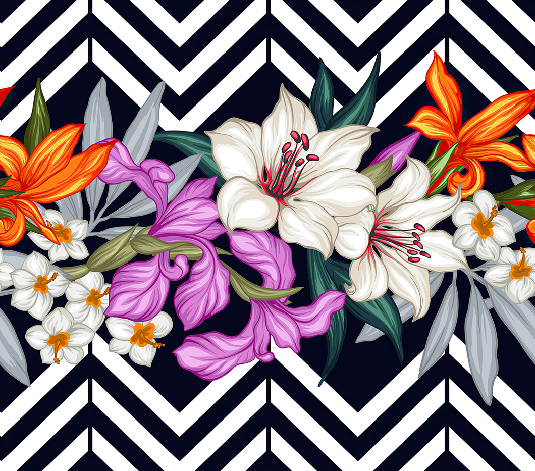 Tumbler wrap (Lillies)