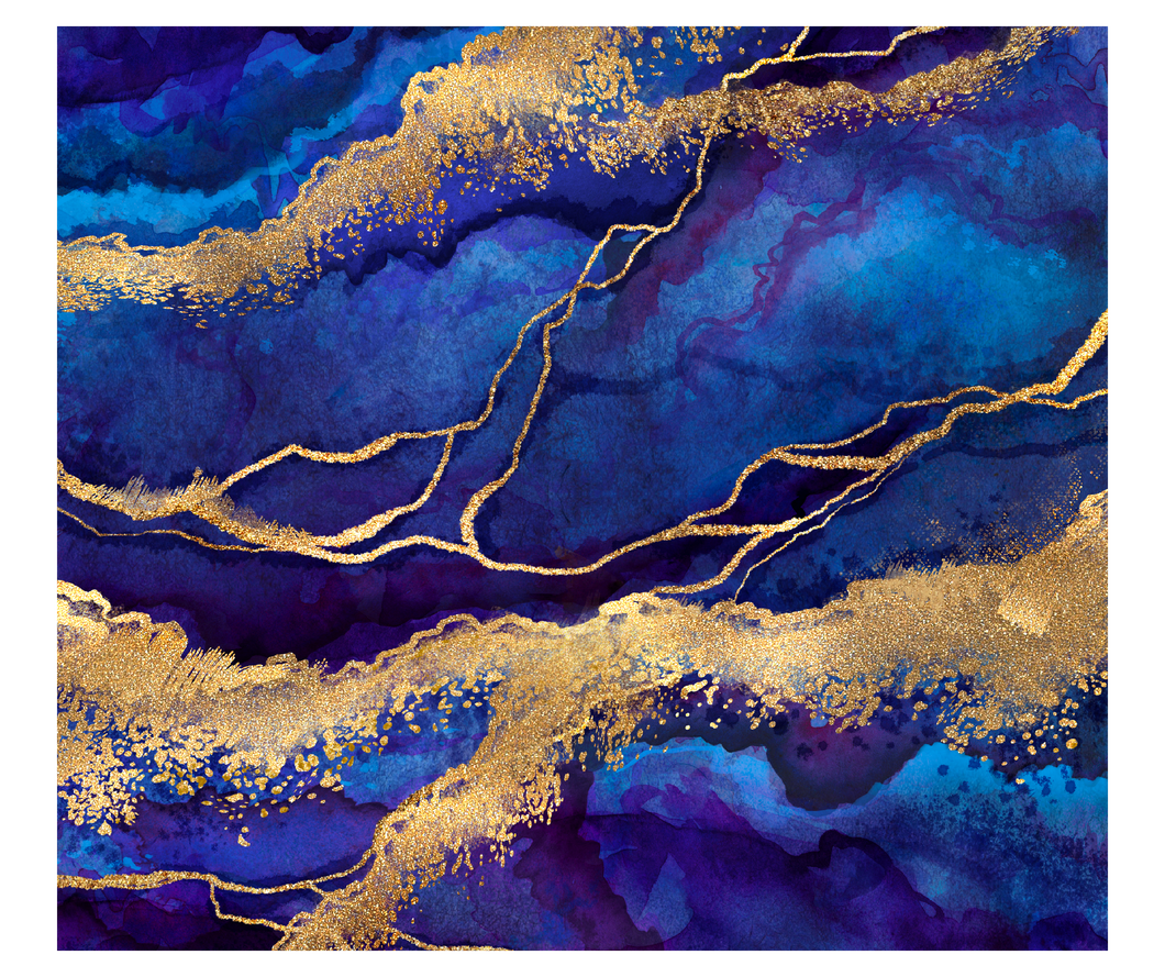 Tumbler wrap (Marble alcohol ink)