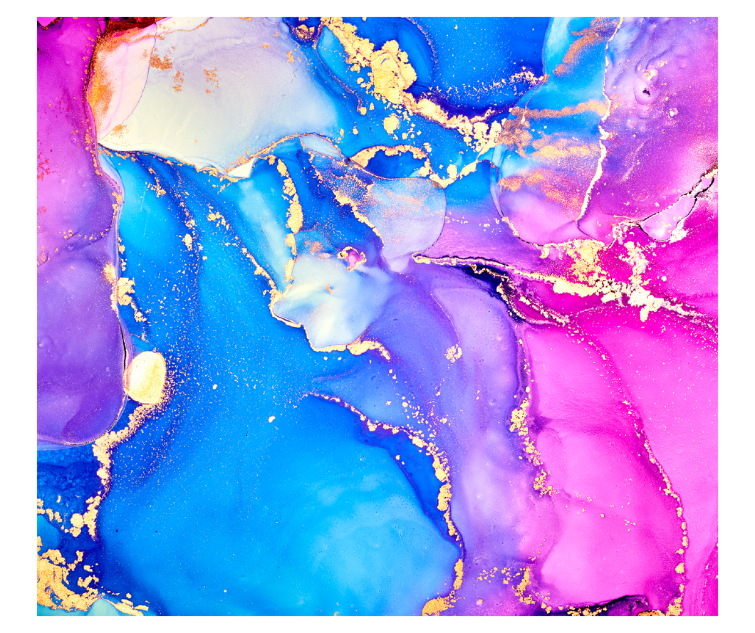 Tumbler wrap (Alcohol ink)