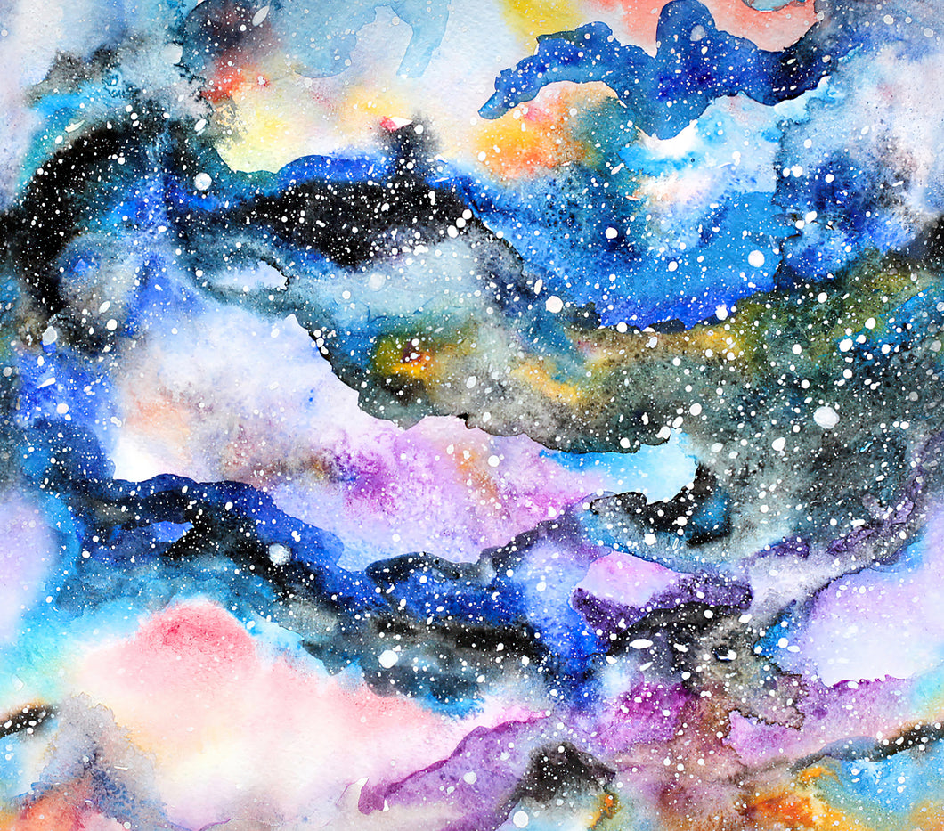 Tumbler wrap (Watercolour Galaxy)