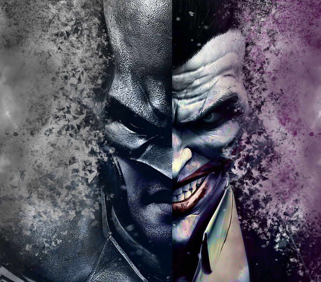 Tumbler wrap (Batman and Joker)