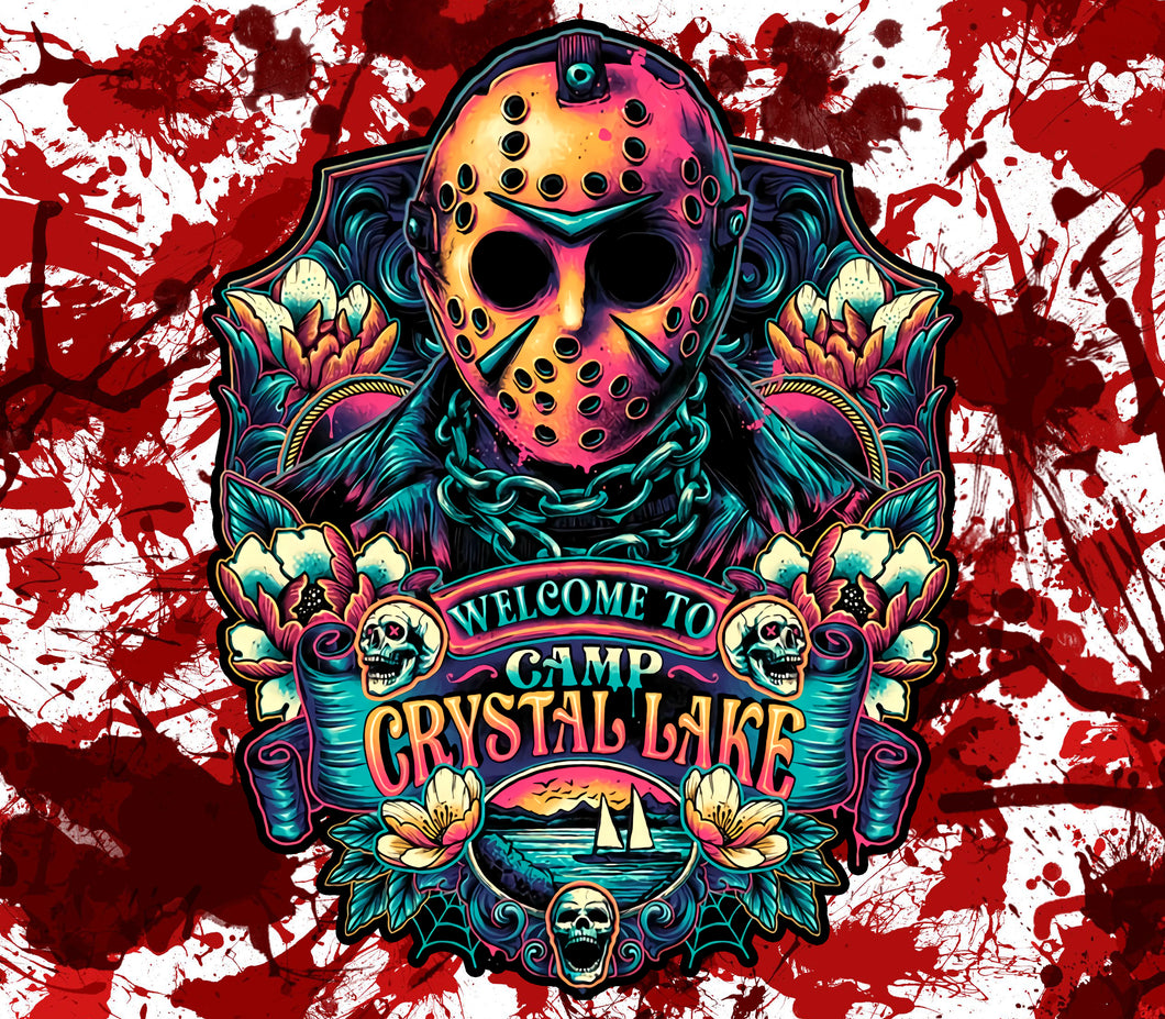 Tumbler wrap (Jason - blood splatter)